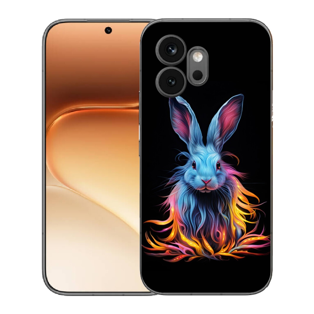 Gélový kryt mmCase na Honor 600 - abstraktný zajac