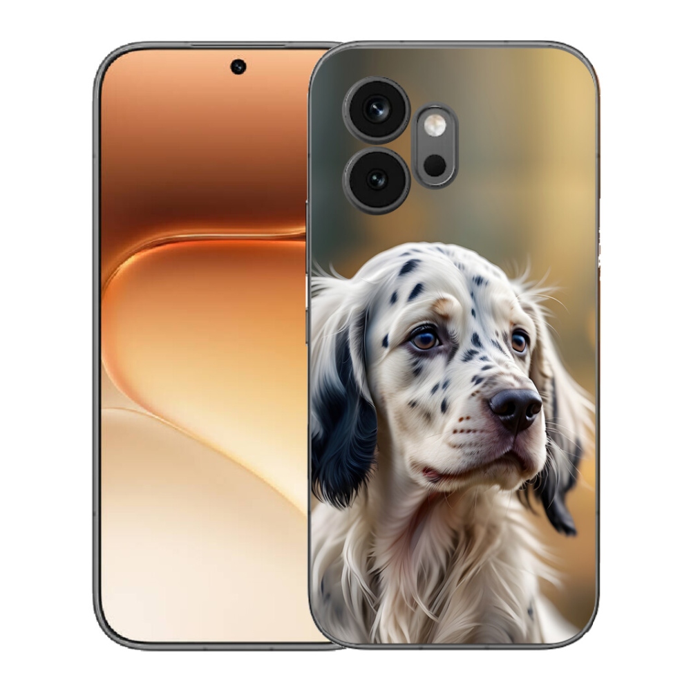 Gélový kryt mmCase na Honor 600 - anglický seter