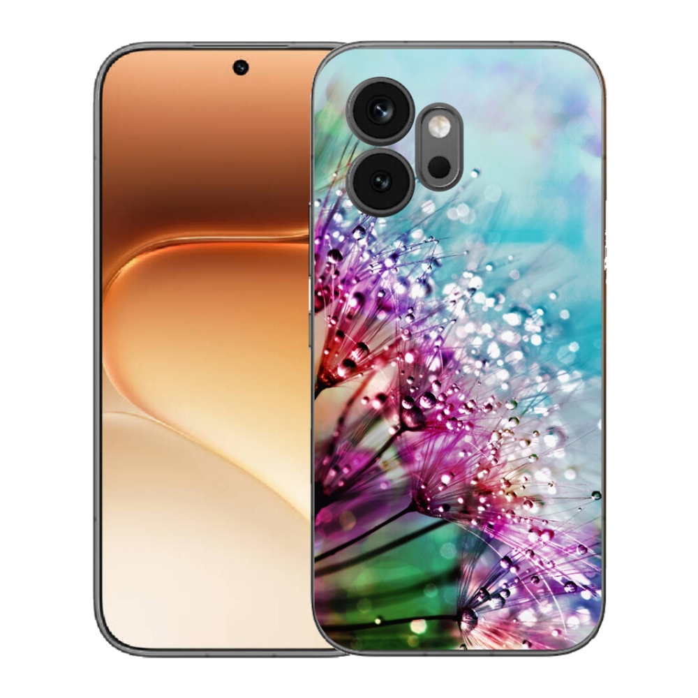 Gélový kryt mmCase na Honor 600 - farebné kvety