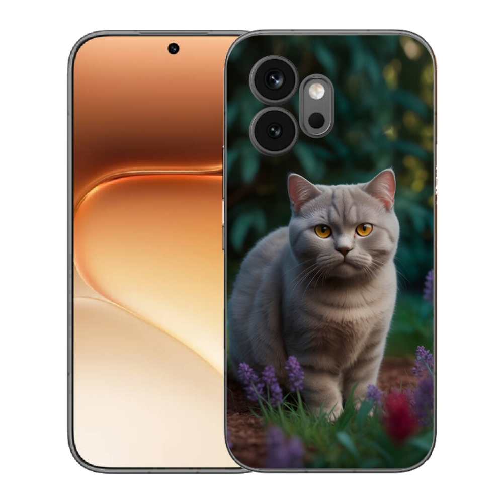 Gélový kryt mmCase na Honor 600 - britská mačka
