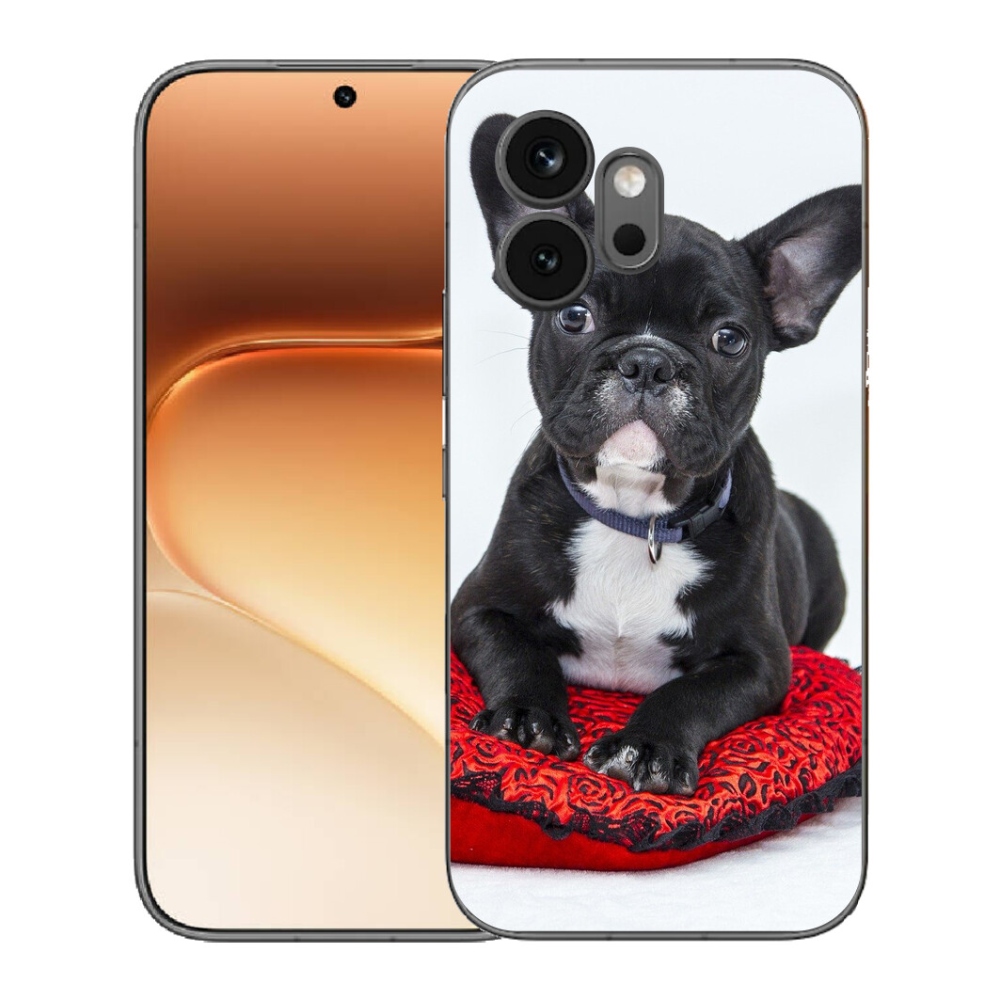 Gélový kryt mmCase na Honor 600 - buldog