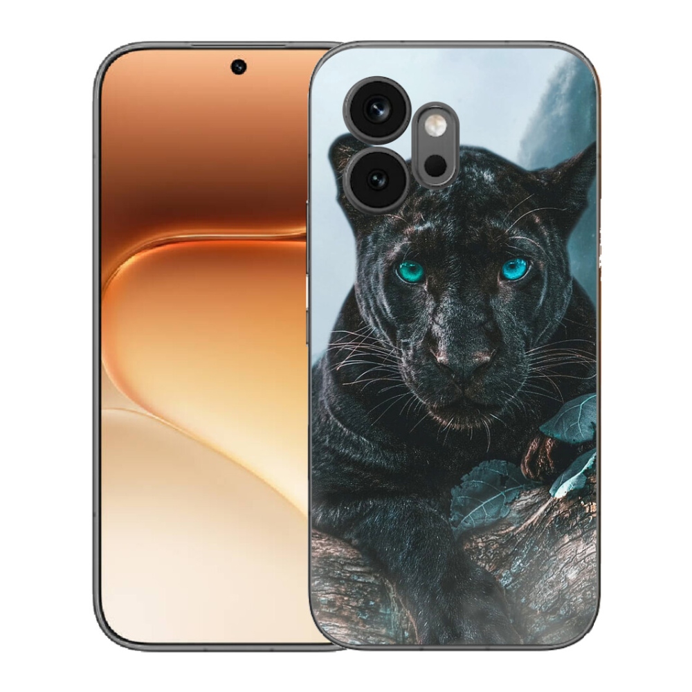 Gélový kryt mmCase na Honor 600 - čierny panter