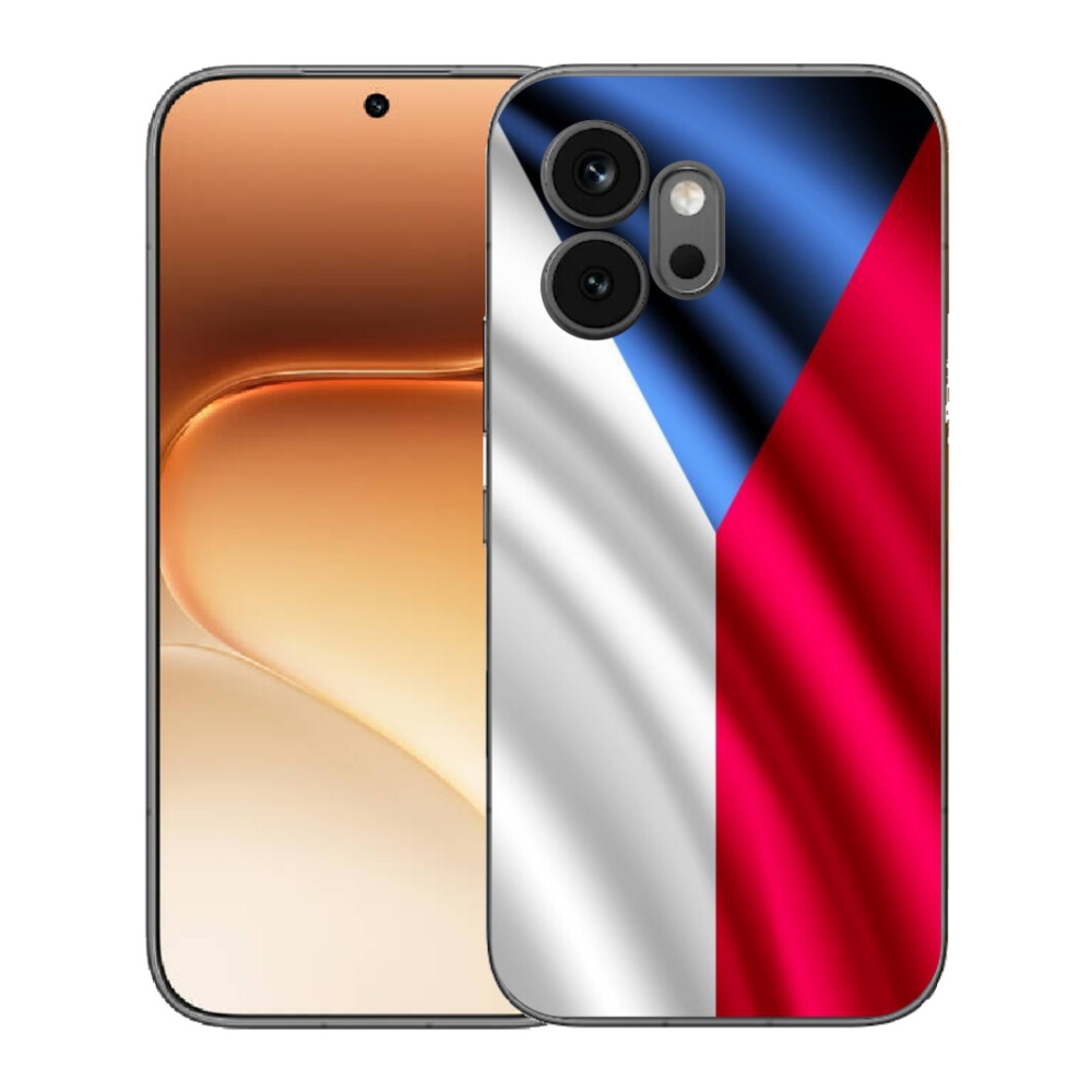 Gélový kryt mmCase na Honor 600 - česká vlajka