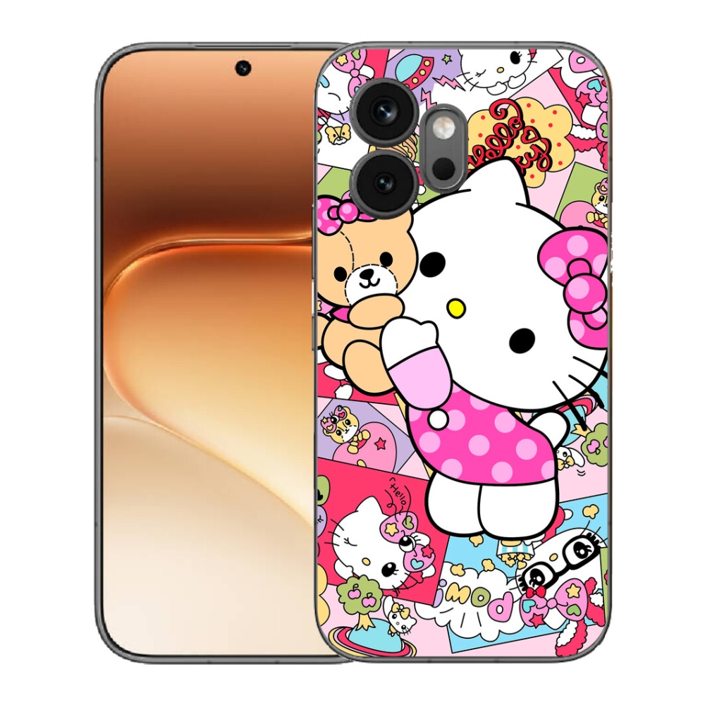 Gélový kryt mmCase na Honor 600 - cute kitty