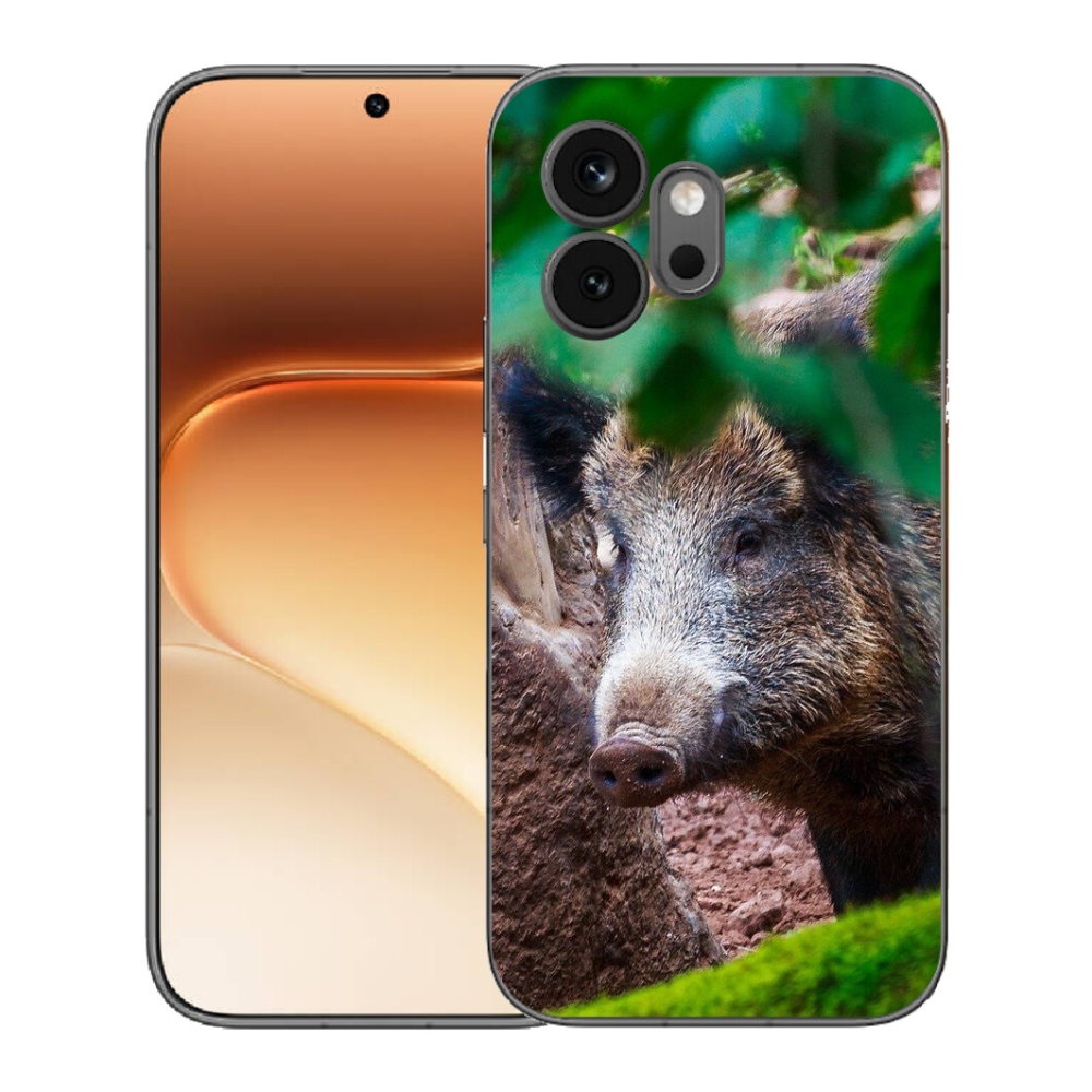 Gélový kryt mmCase na Honor 600 - divoké prasa