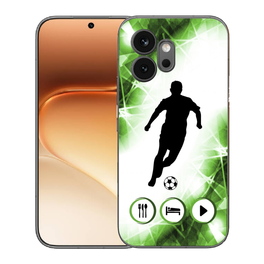 Gélový kryt mmCase na Honor 600 - futbalista