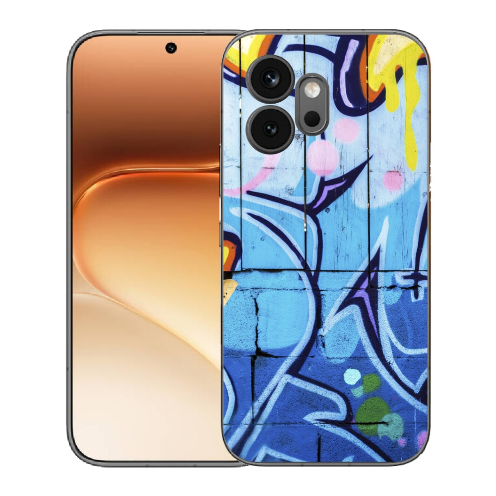 Gélový kryt mmCase na Honor 600 - graffiti