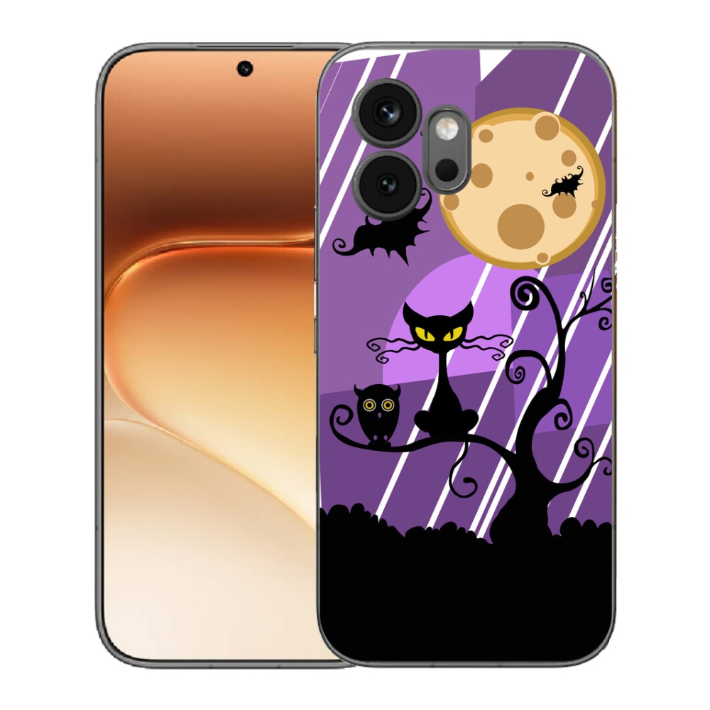 Gélový kryt mmCase na Honor 600 - halloween