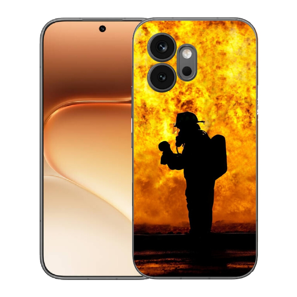 Gélový kryt mmCase na Honor 600 - hasič