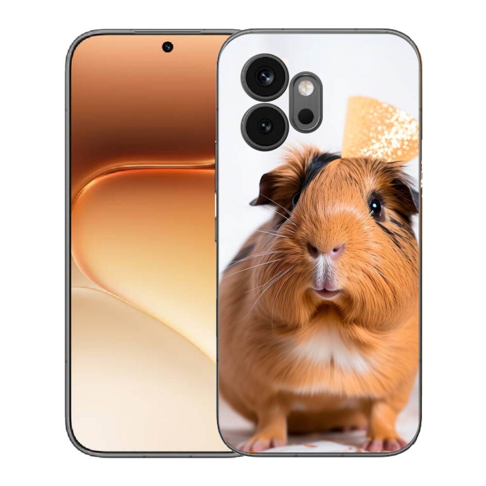 Gélový kryt mmCase na Honor 600 - hnedé morča