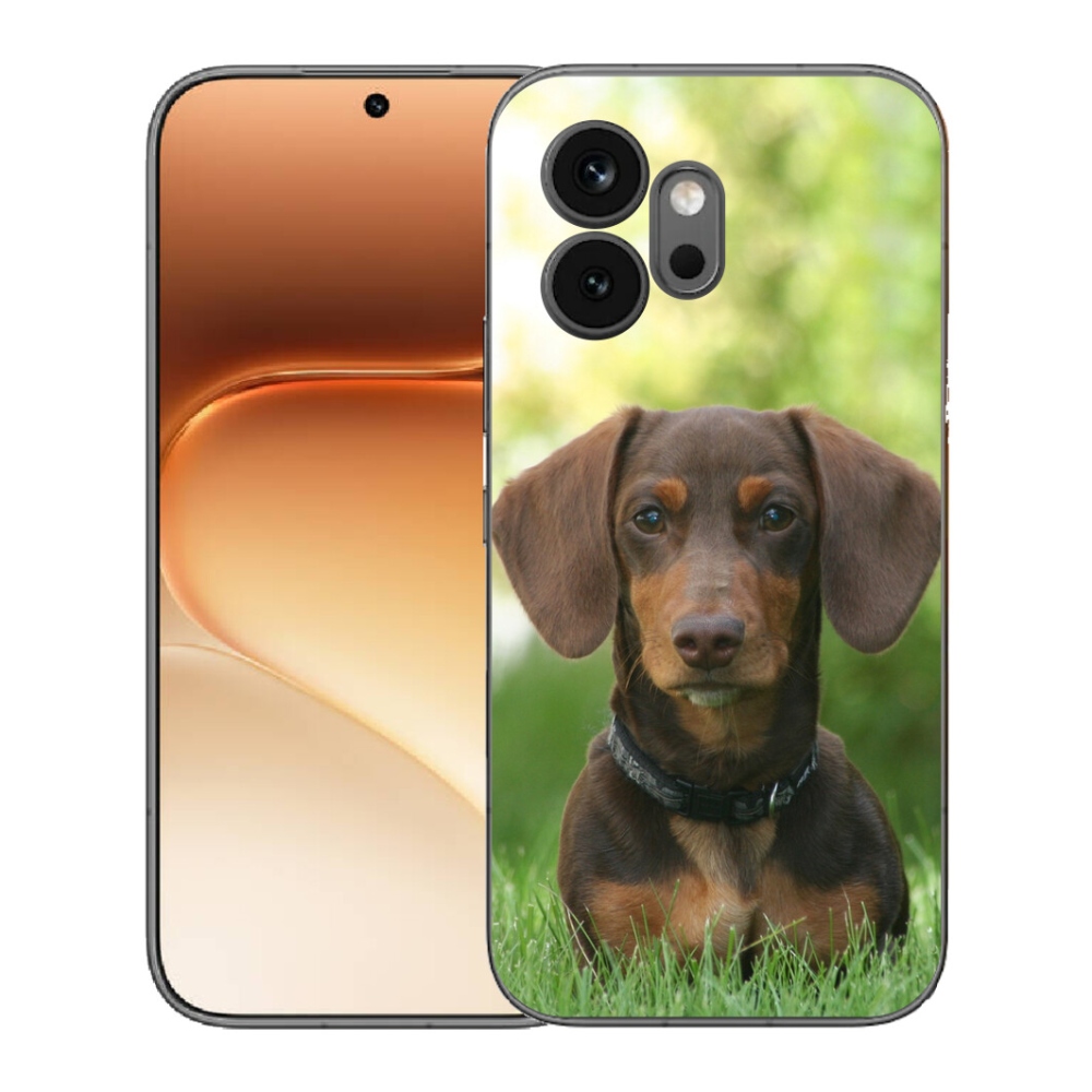 Gélový kryt mmCase na Honor 600 - hnedý jazvečík