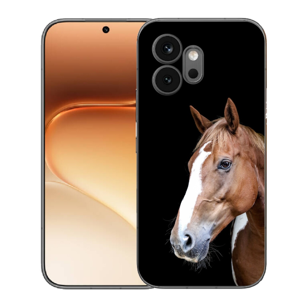 Gélový kryt mmCase na Honor 600 - hnedý kôň 3