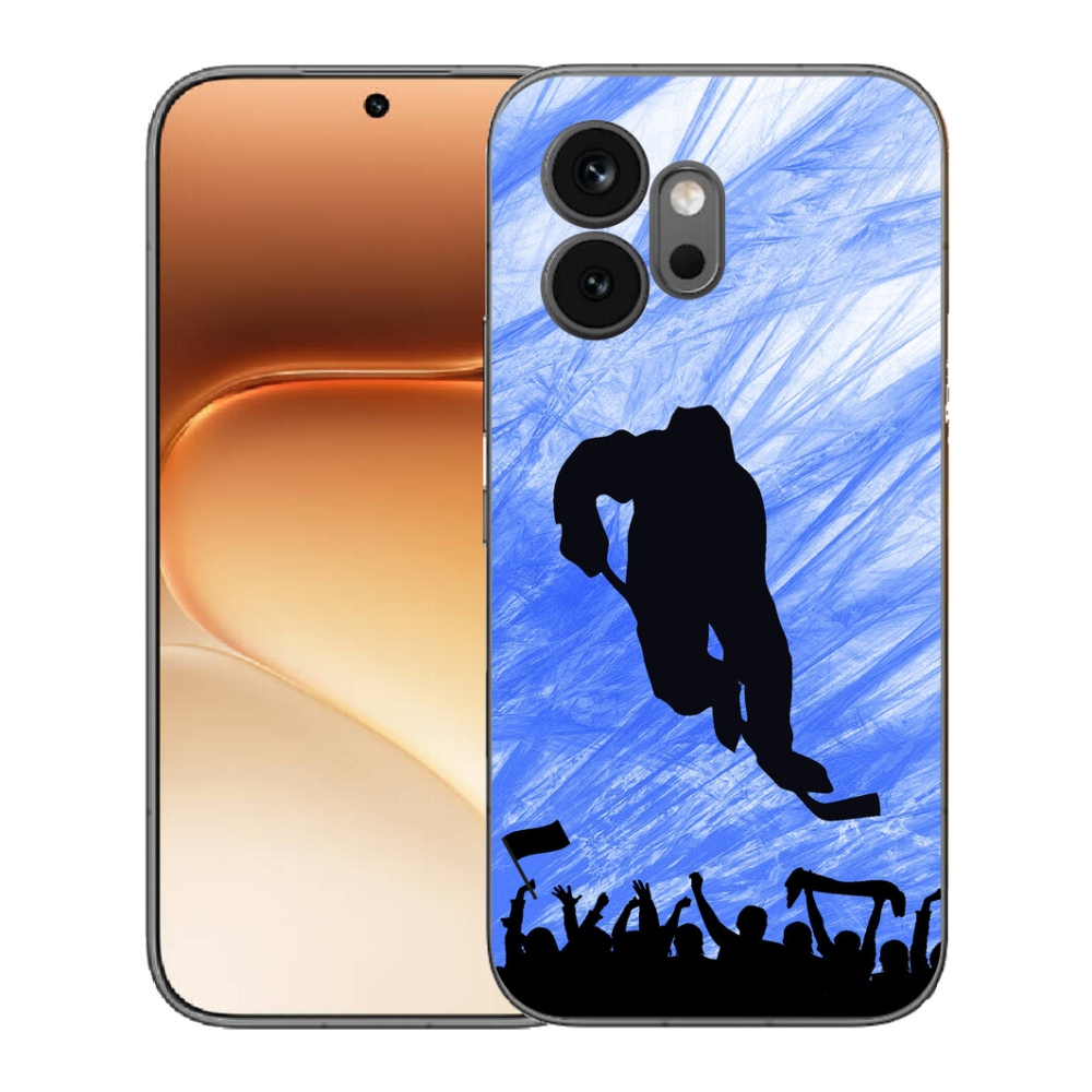 Gélový kryt mmCase na Honor 600 - hokejový hráč