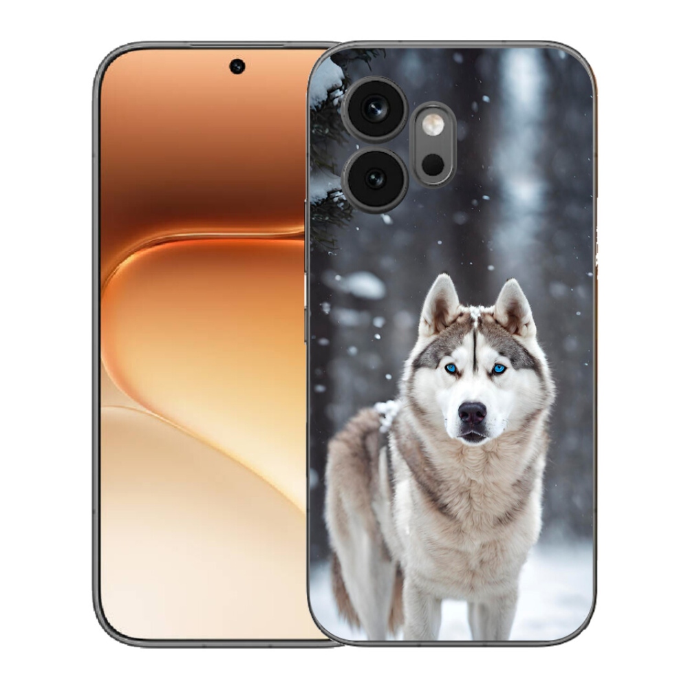 Gélový kryt mmCase na Honor 600 - husky 2