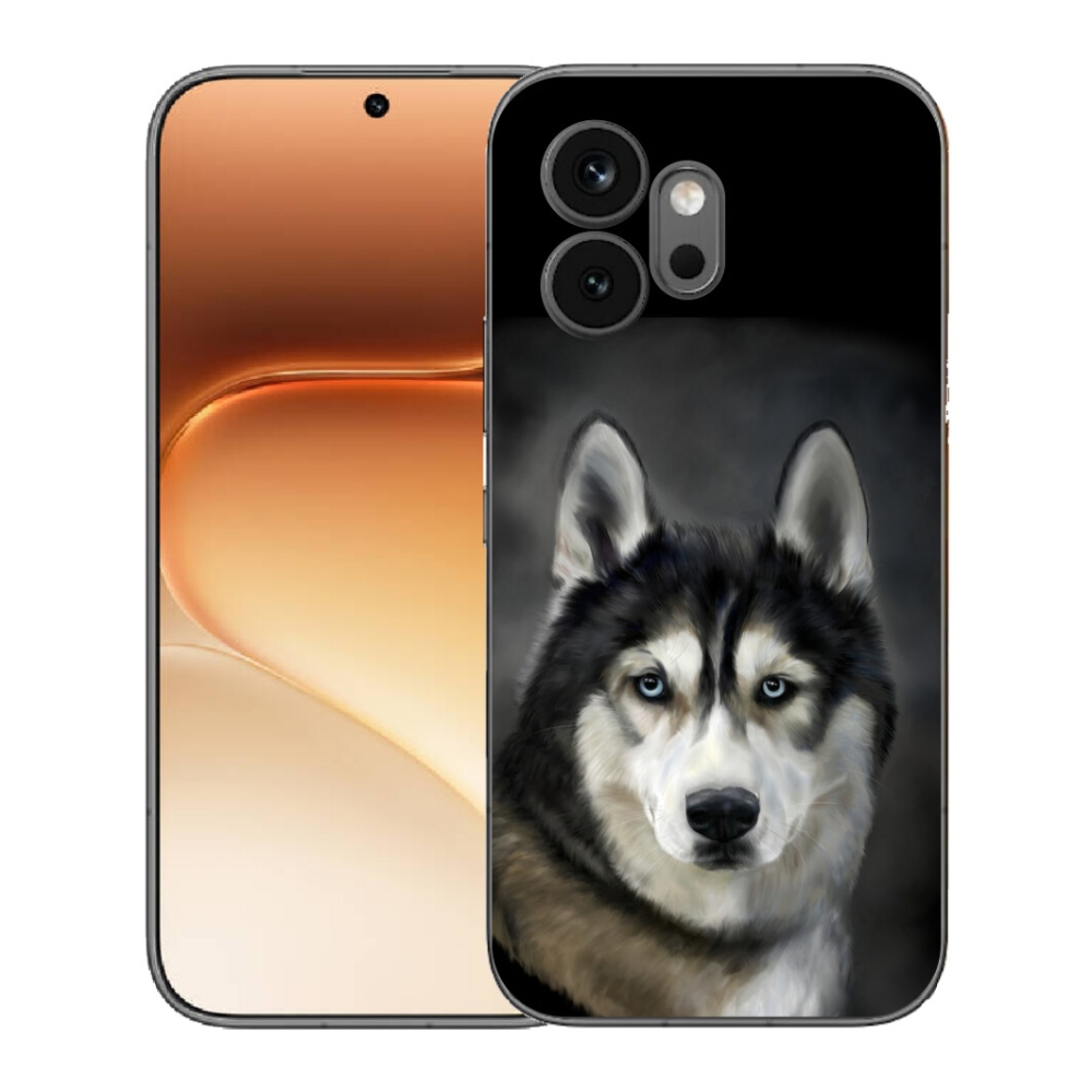 Gélový kryt mmCase na Honor 600 - husky
