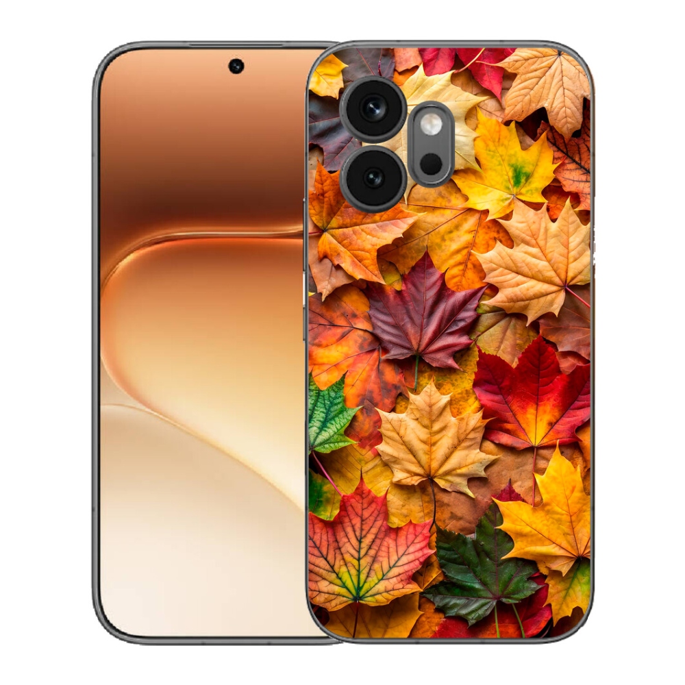 Gélový kryt mmCase na Honor 600 - javorové listy 2