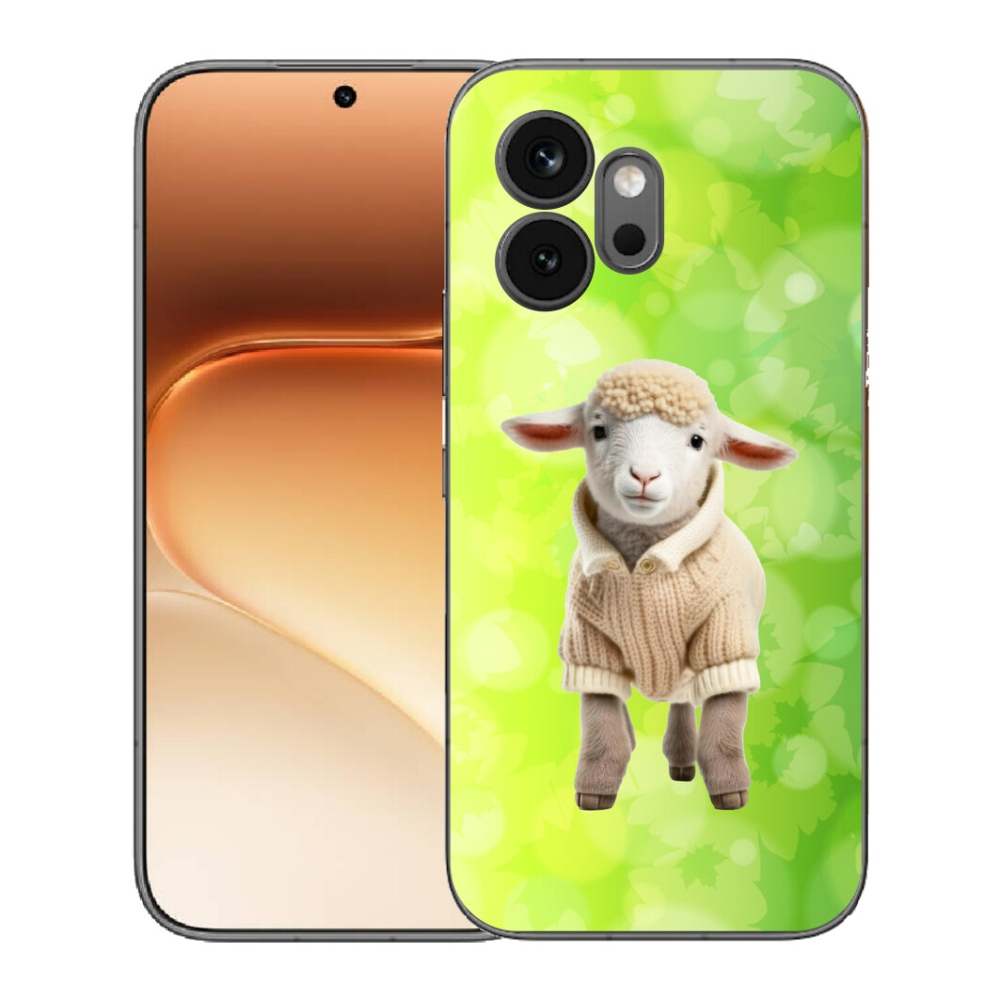 Gélový kryt mmCase na Honor 600 - jahňa vo svetri