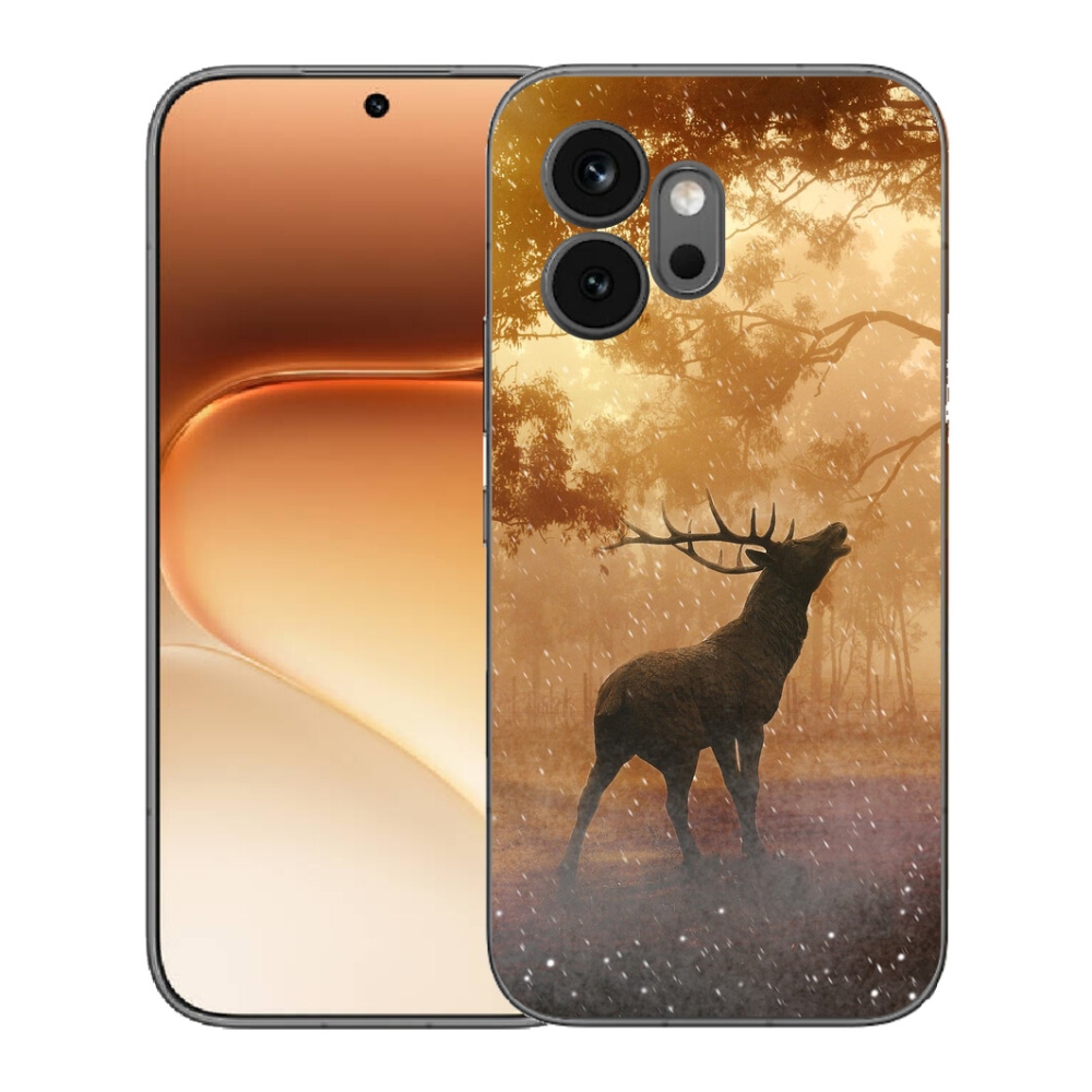 Gélový kryt mmCase na Honor 600 - jeleň v ruji