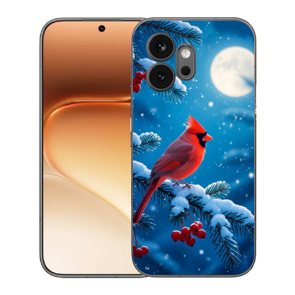 Gélový kryt mmCase na Honor 600 - kardinál červený