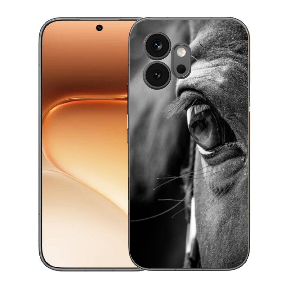 Gélový kryt mmCase na Honor 600 - konský pohľad