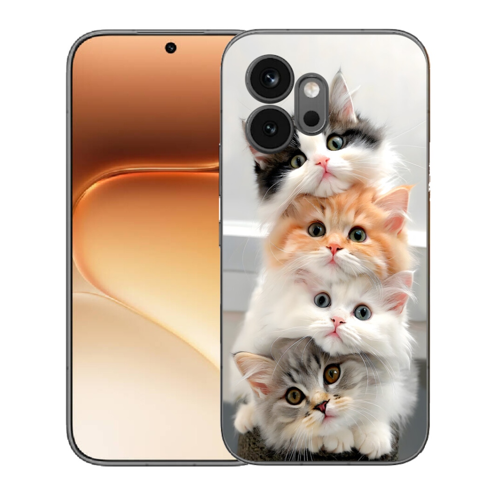 Gélový kryt mmCase na Honor 600 - mačacia partia