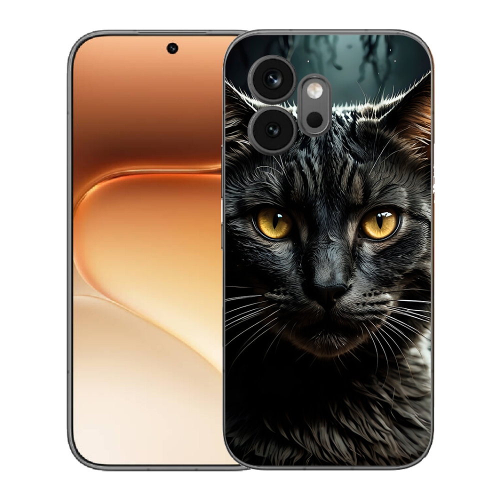 Gélový kryt mmCase na Honor 600 - mačacie pohľad 3