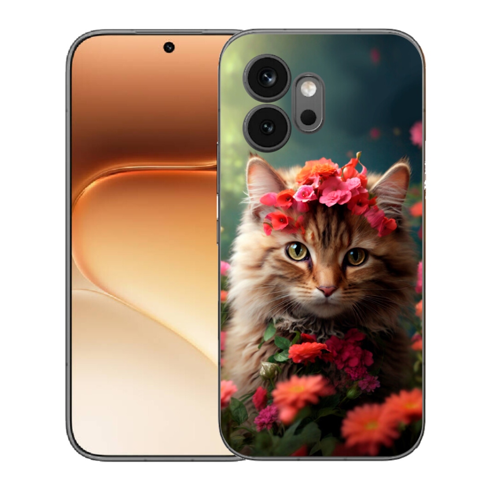 Gélový kryt mmCase na Honor 600 - mačacia princezná