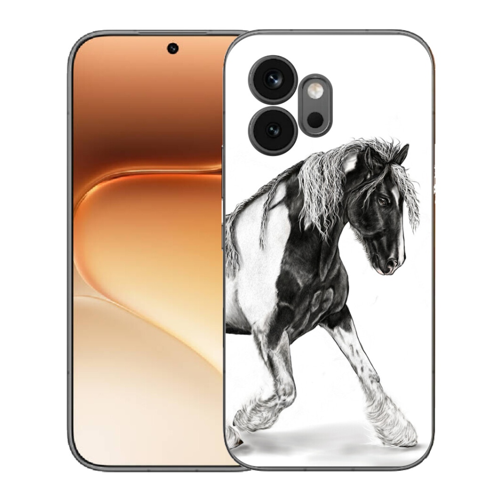 Gélový kryt mmCase na Honor 600 - kôň