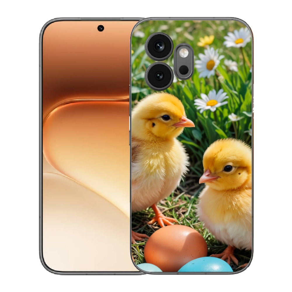 Gélový kryt mmCase na Honor 600 - kuriatka