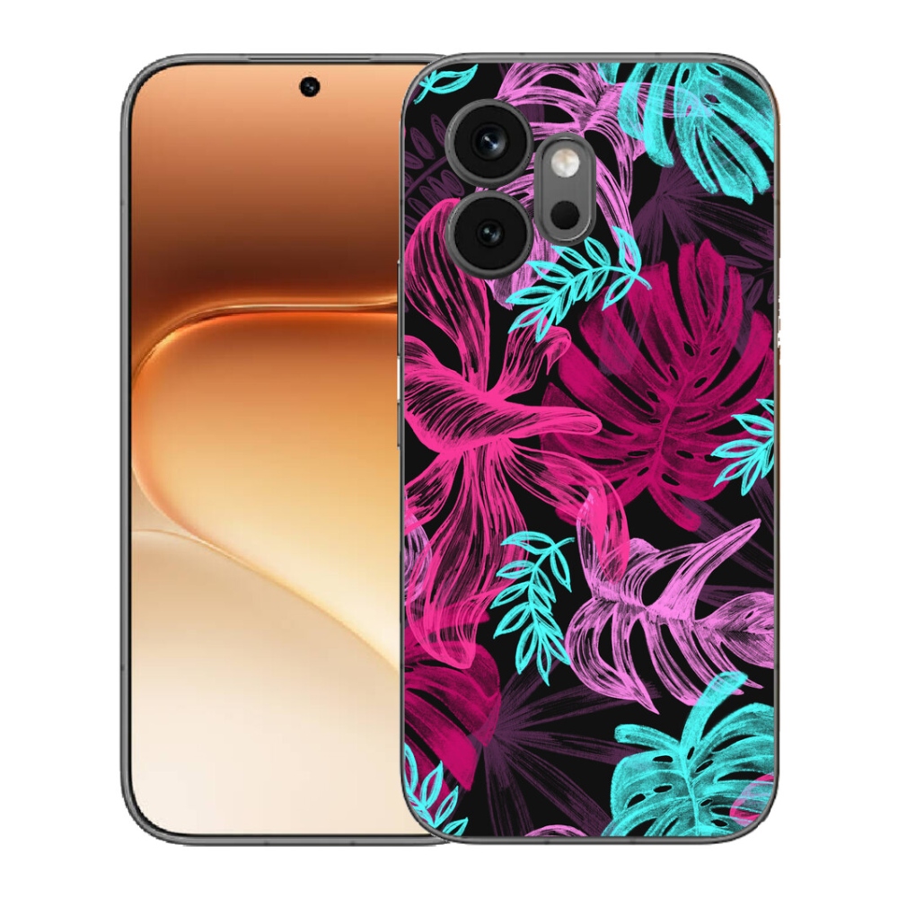 Gélový kryt mmCase na Honor 600 - kvety 1