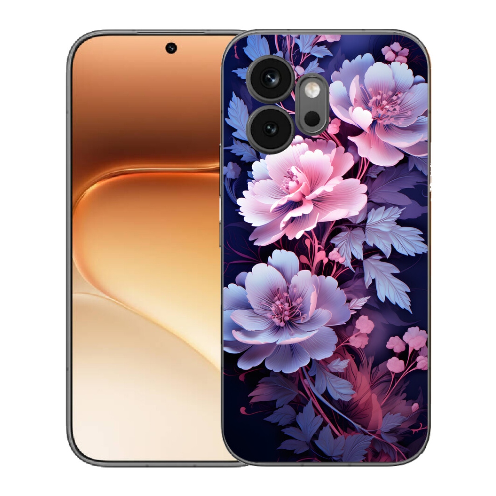 Gélový kryt mmCase na Honor 600 - kvety 11