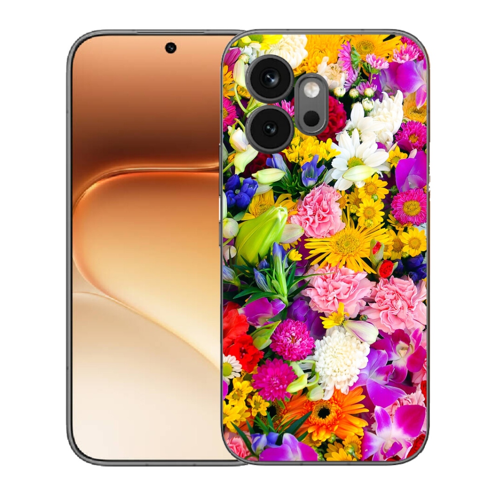 Gélový kryt mmCase na Honor 600 - kvety 12