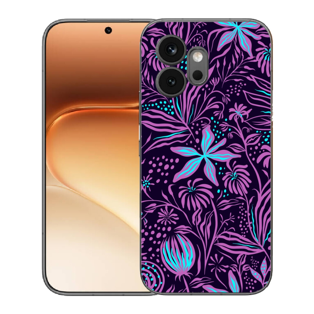 Gélový kryt mmCase na Honor 600 - kvety 2