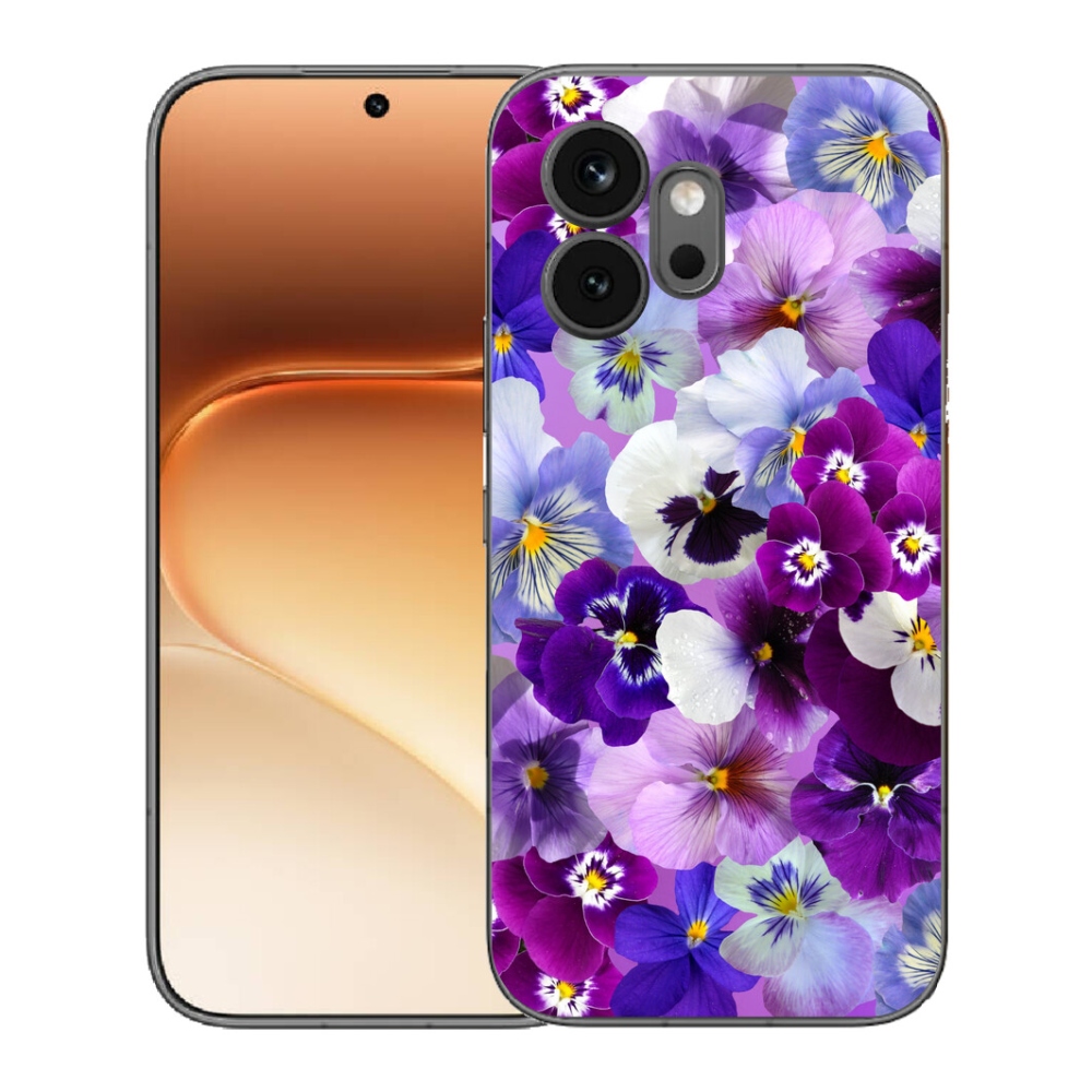 Gélový kryt mmCase na Honor 600 - kvety 9