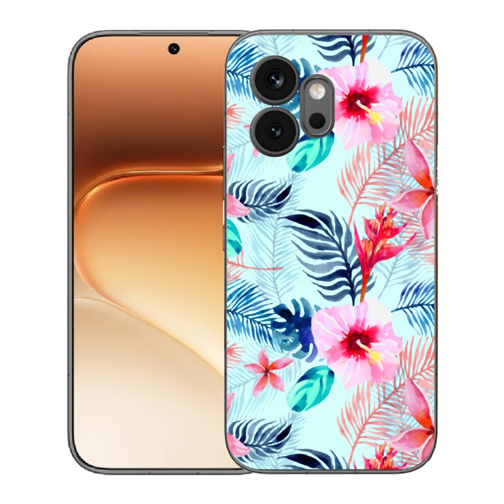 Gélový kryt mmCase na Honor 600 - kvety