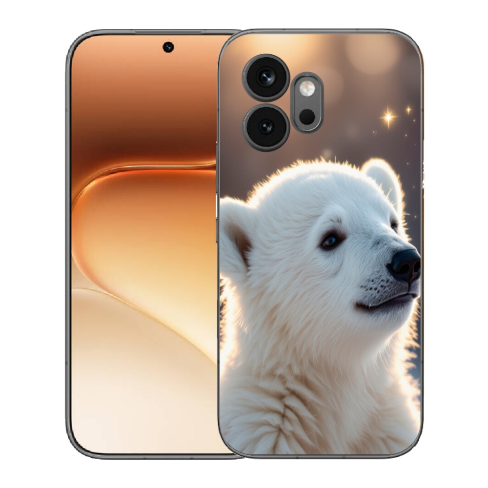 Gélový kryt mmCase na Honor 600 - ľadový medveď