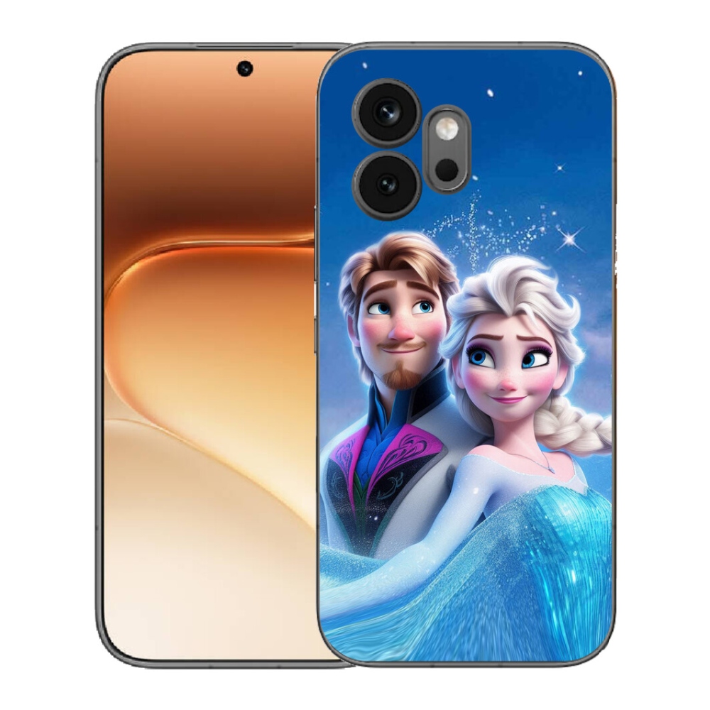 Gélový kryt mmCase na Honor 600 - ľadové kráľovstvo 1