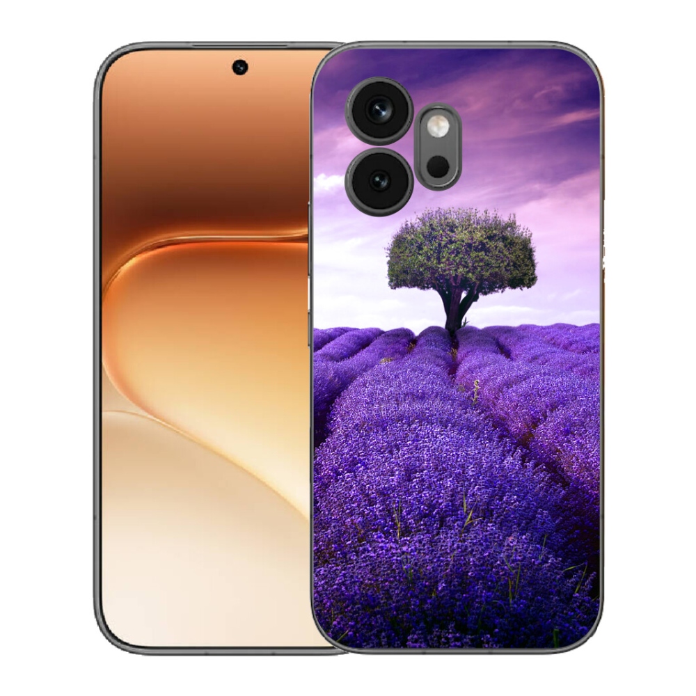 Gélový kryt mmCase na Honor 600 - levanduľová lúka