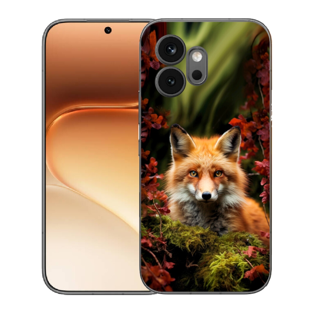 Gélový kryt mmCase na Honor 600 - líška v lese