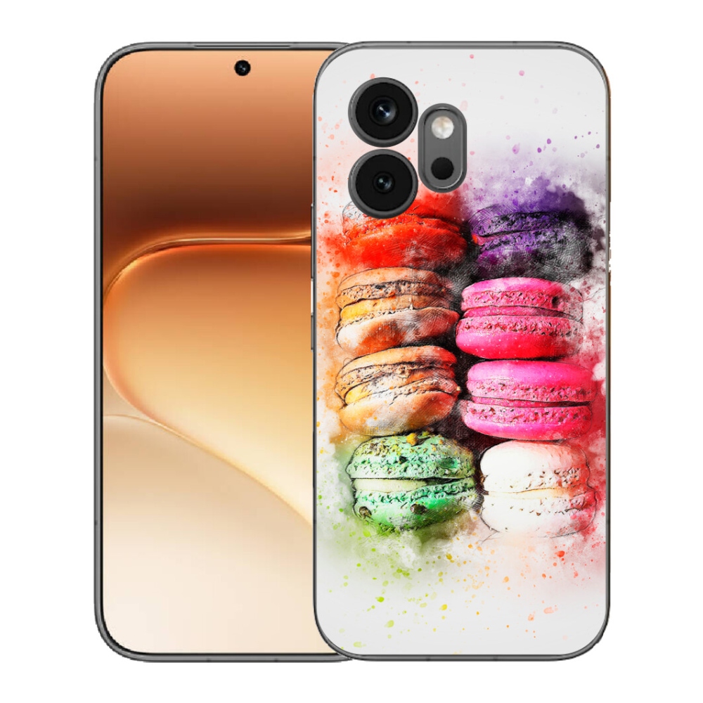 Gélový kryt mmCase na Honor 600 - makrónky