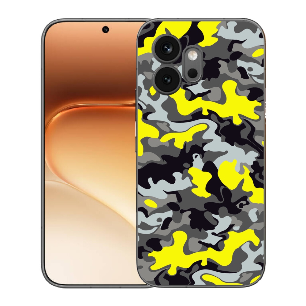 Gélový kryt mmCase na Honor 600 - maskáčový vzor 6