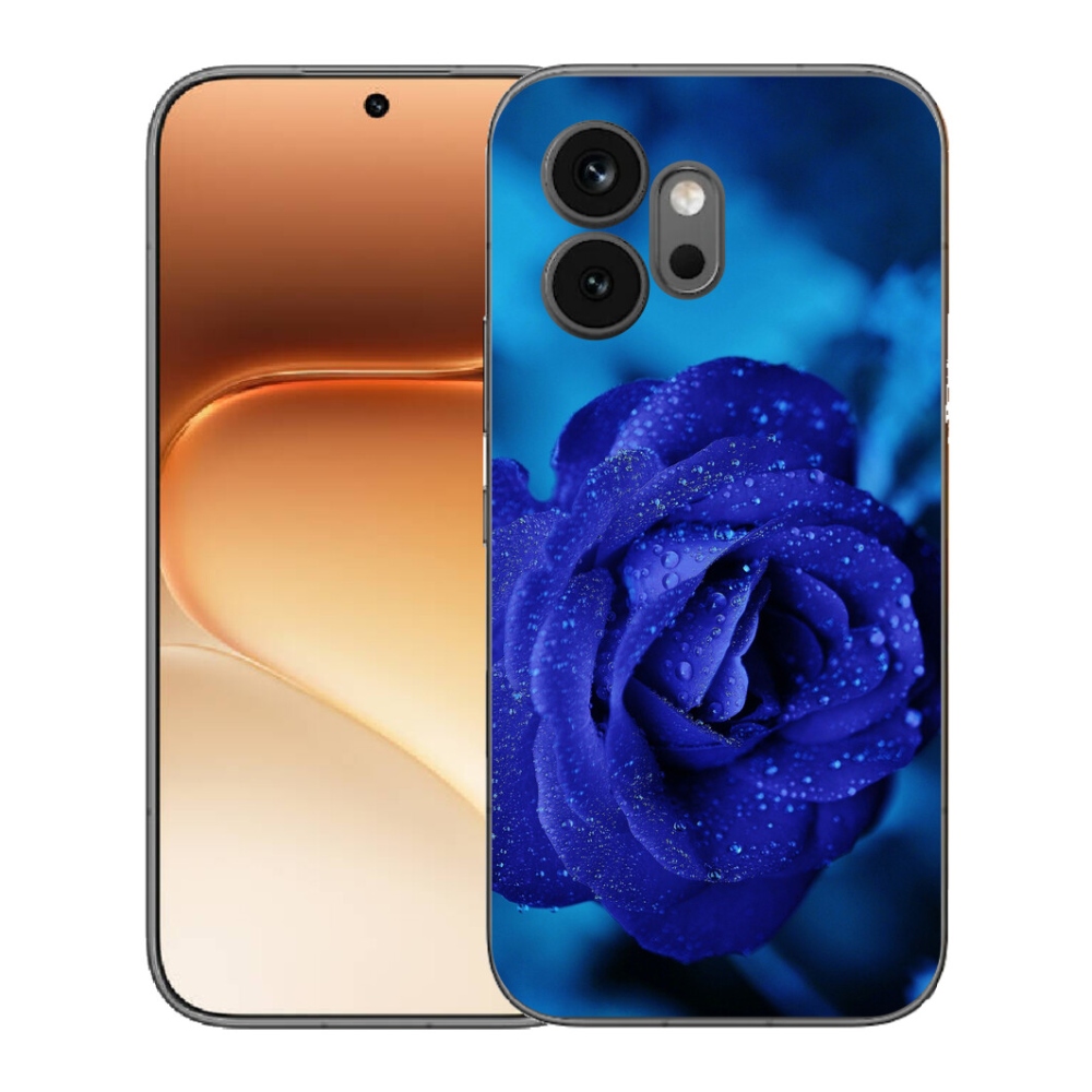 Gélový kryt mmCase na Honor 600 - modrá ruža
