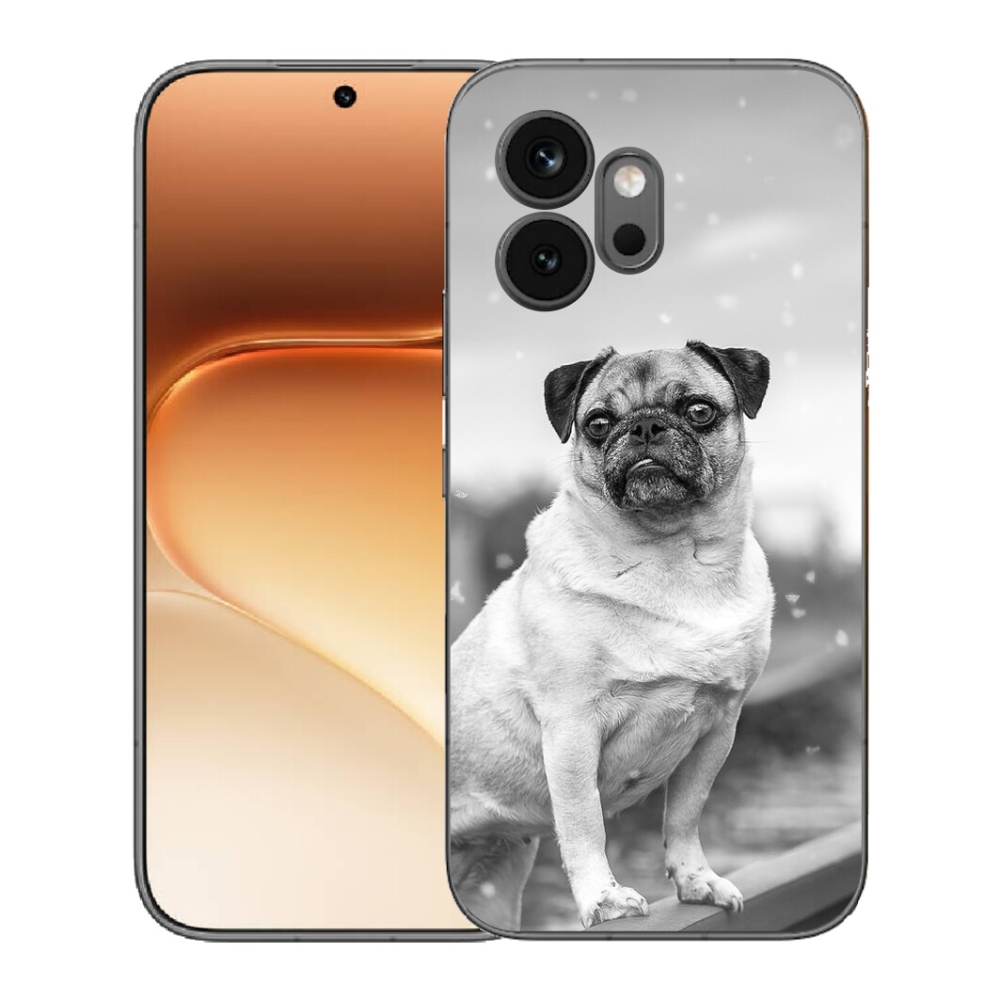 Gélový kryt mmCase na Honor 600 - mops