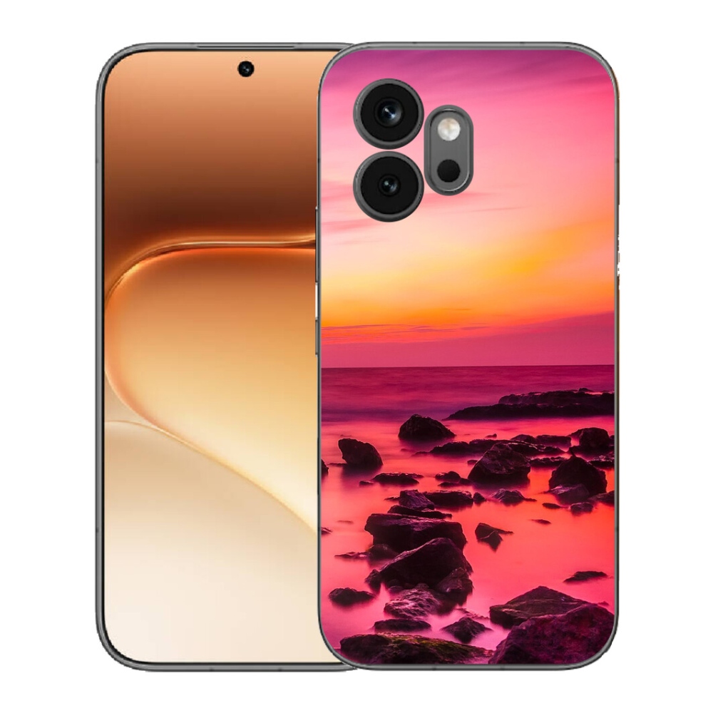Gélový kryt mmCase na Honor 600 - more a žiara