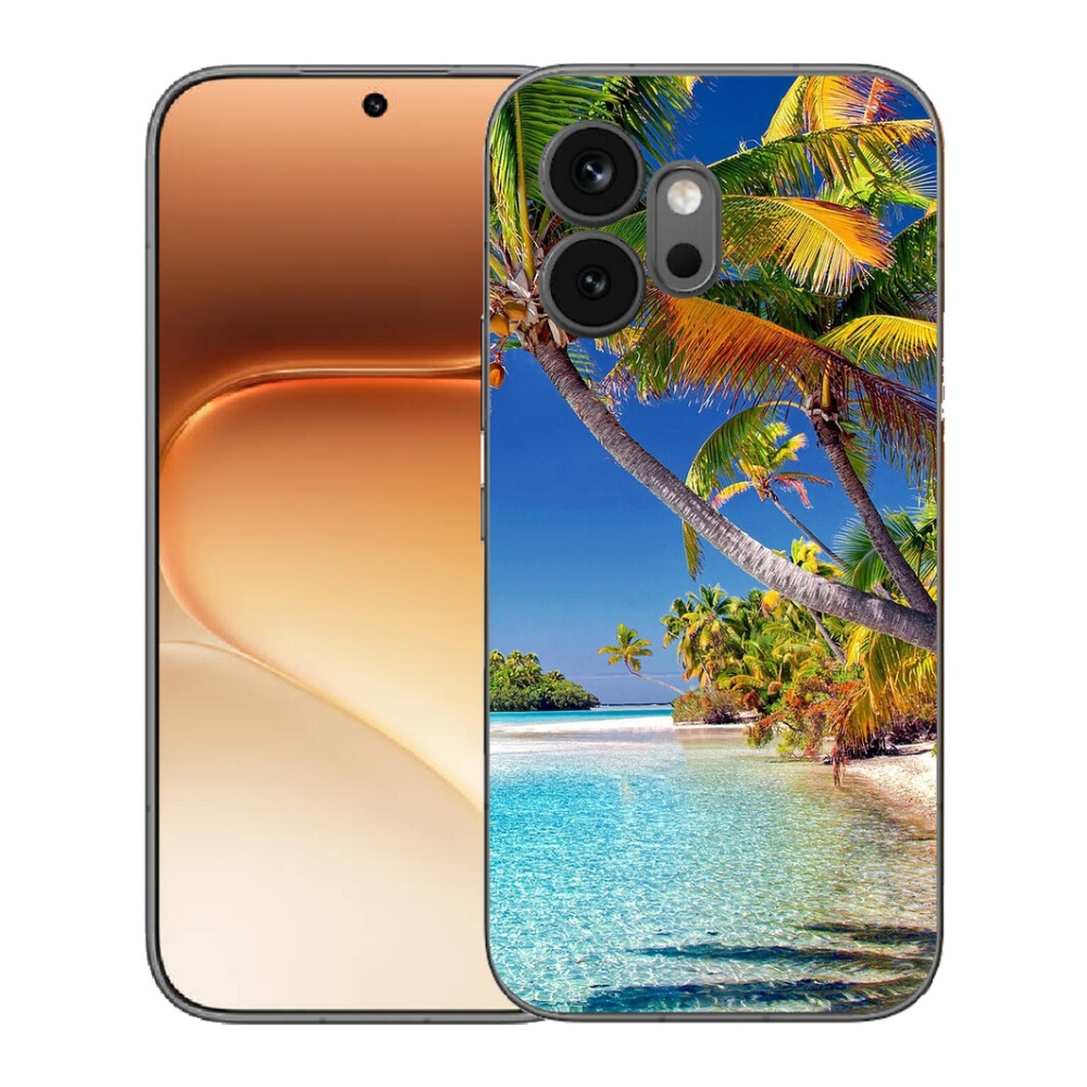 Gélový kryt mmCase na Honor 600 - morská pláž