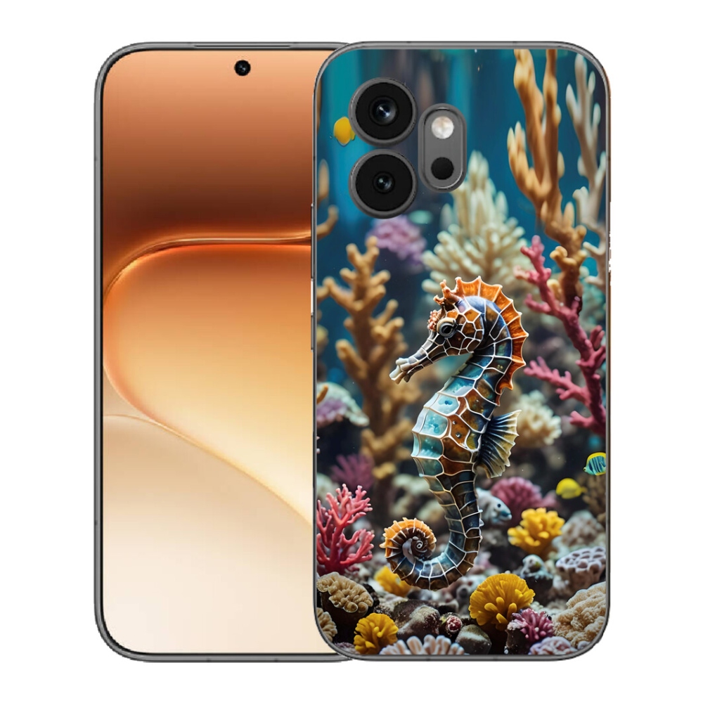 Gélový kryt mmCase na Honor 600 - morský koník 2
