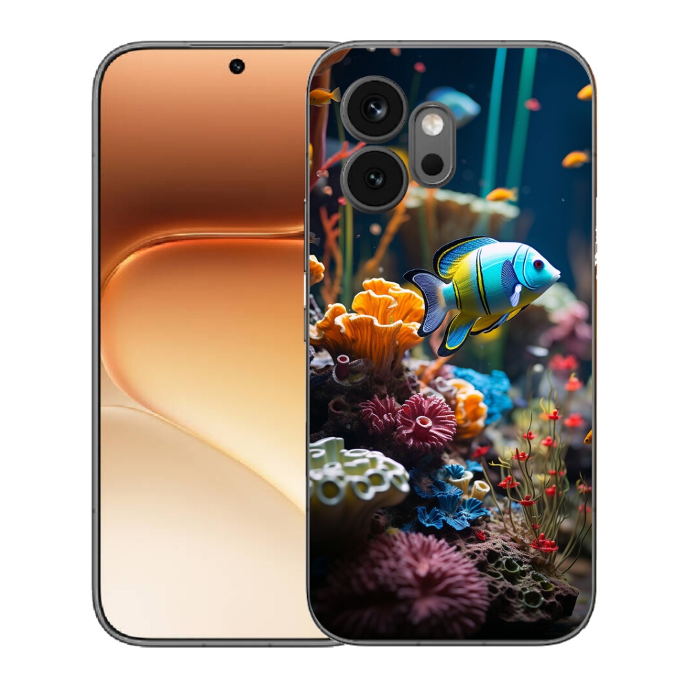 Gélový kryt mmCase na Honor 600 - morský svet 5