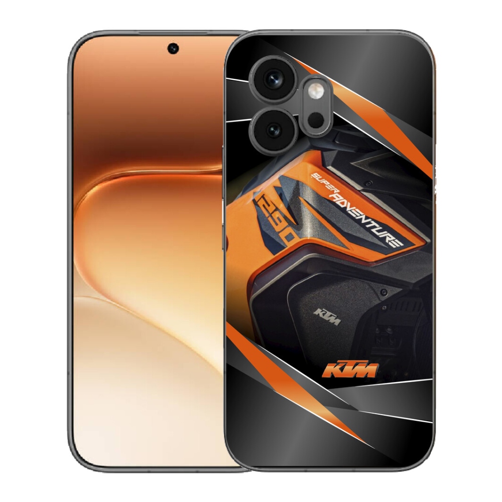 Gélový kryt mmCase na Honor 600 - motorka ktm