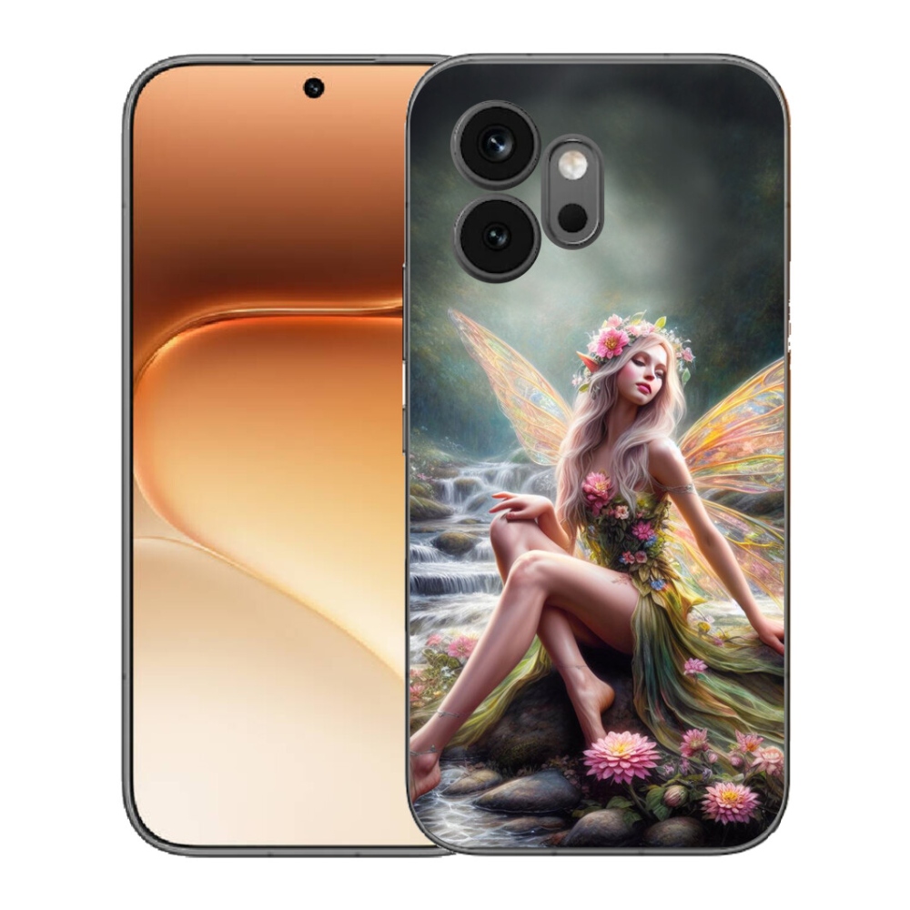 Gélový kryt mmCase na Honor 600 - motýlia žena 1