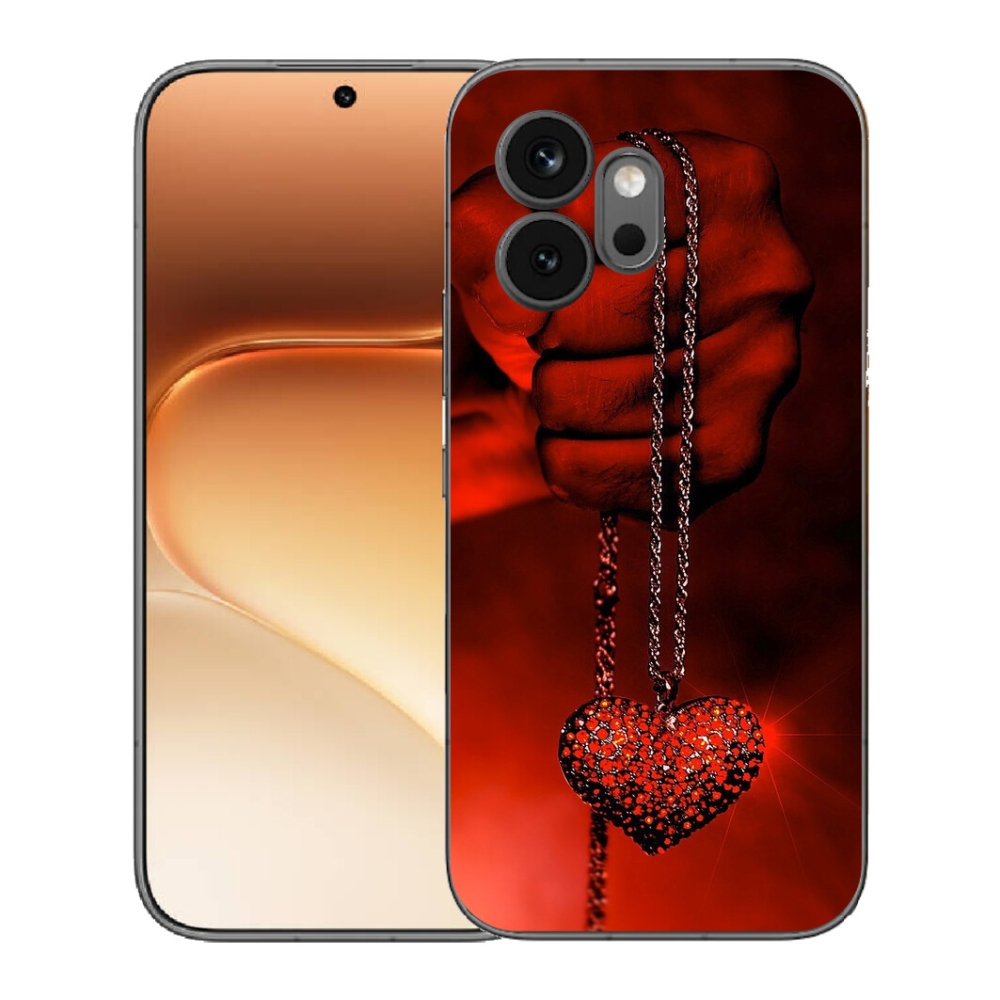 Gélový kryt mmCase na Honor 600 - náhrdelník